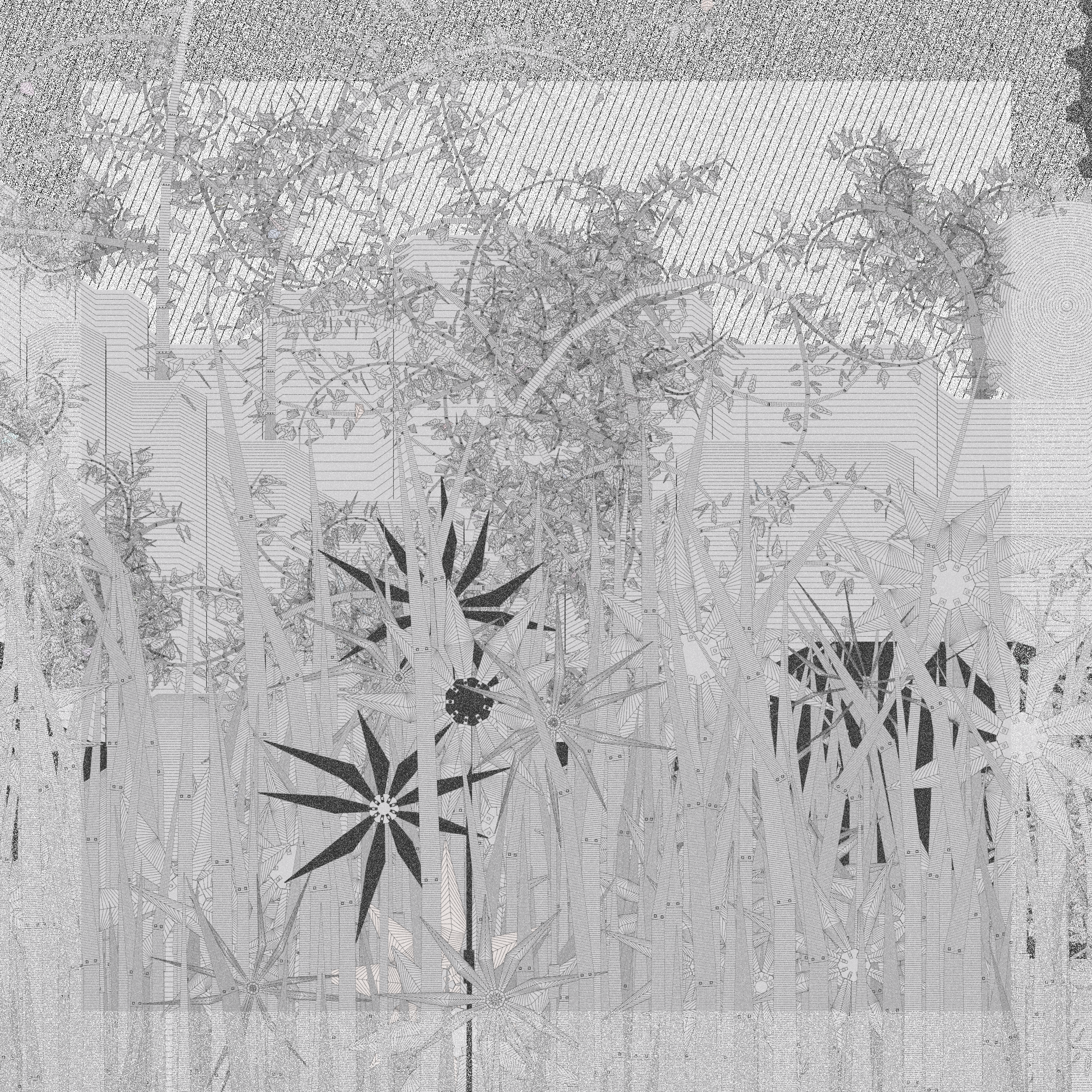 Mecha-Gardens #255 static NFT preview