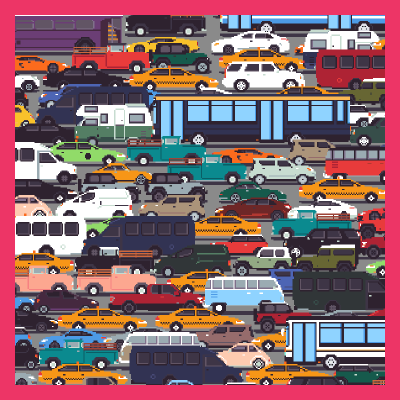 Traffic Jam #76 static token preview