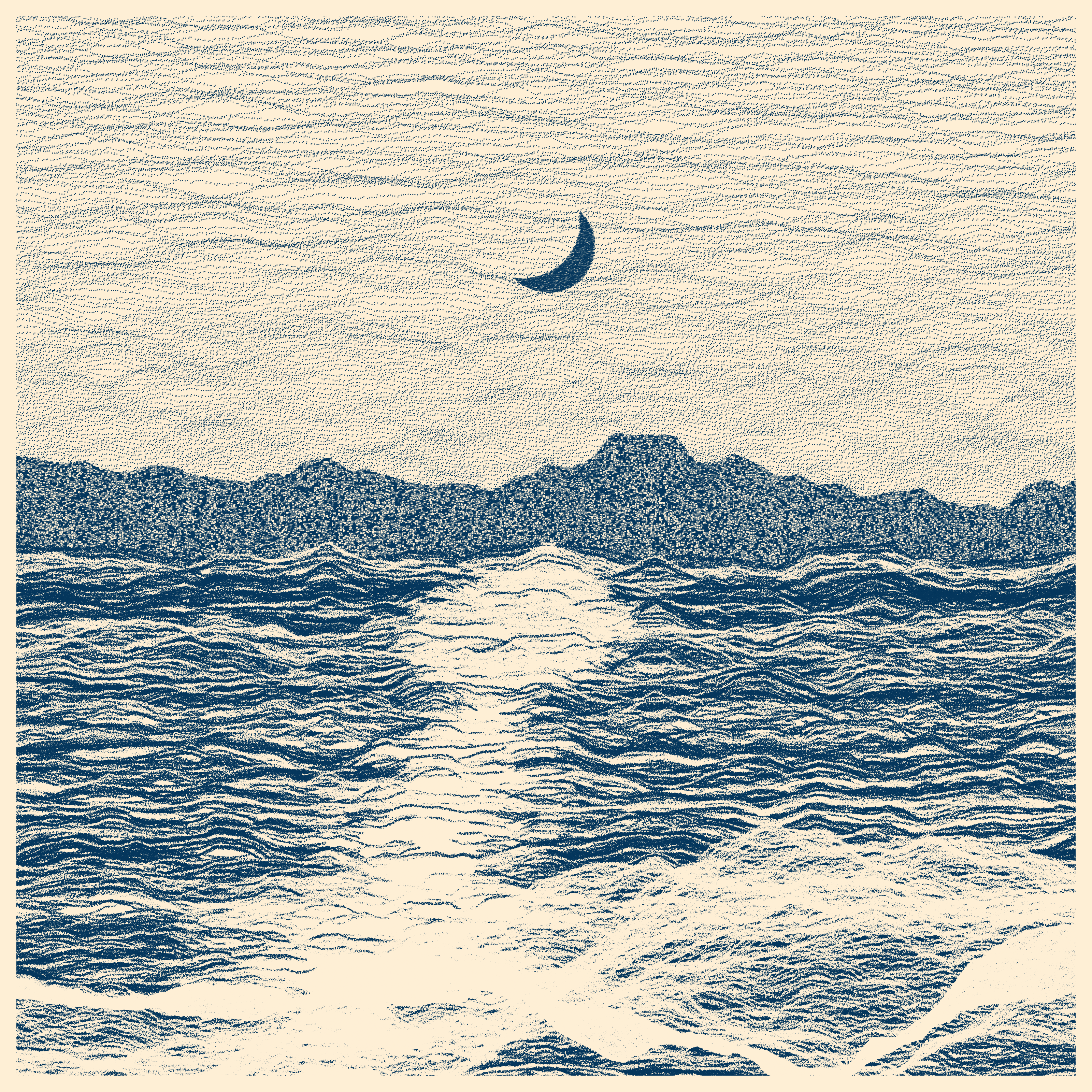 Moonlit Sea #234 static token preview