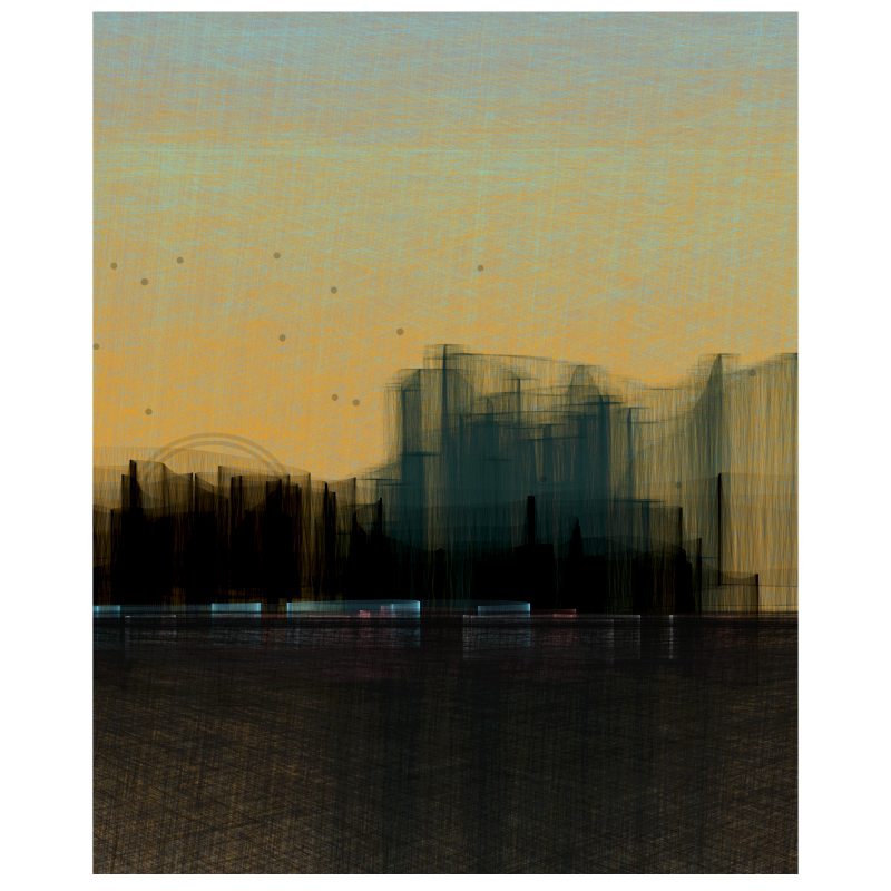Metropolitan Twilight #102 static NFT preview