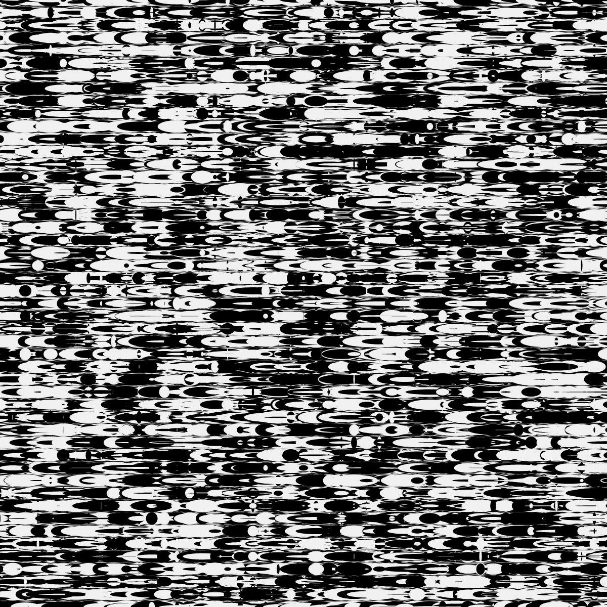 ElementaryCellularAutomatonMadeOfEllipses #38 static NFT preview