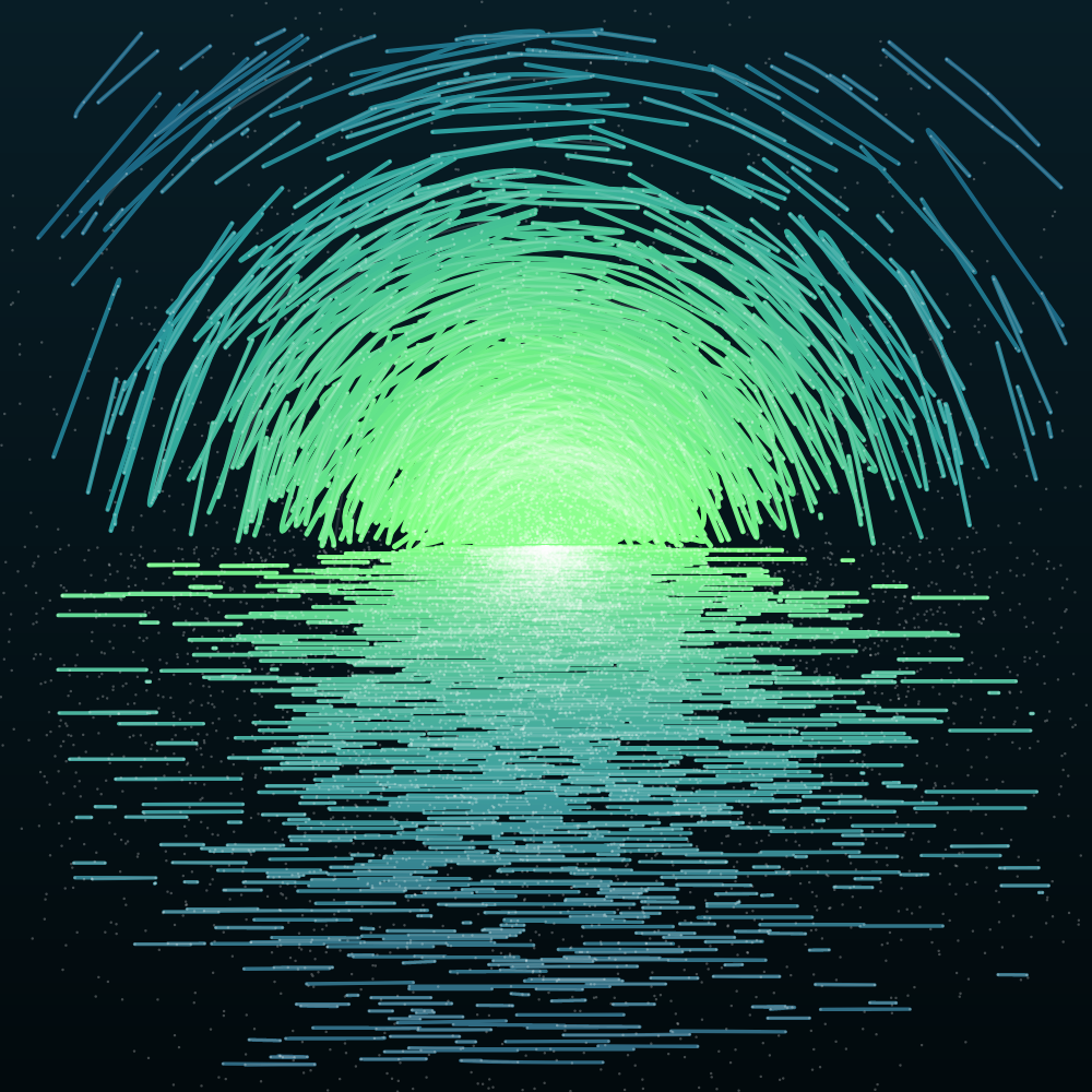 When Light Meets Water #238 static NFT preview