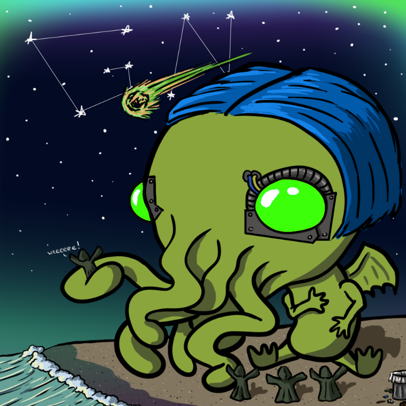 Chibi-thulhu #80 static token preview