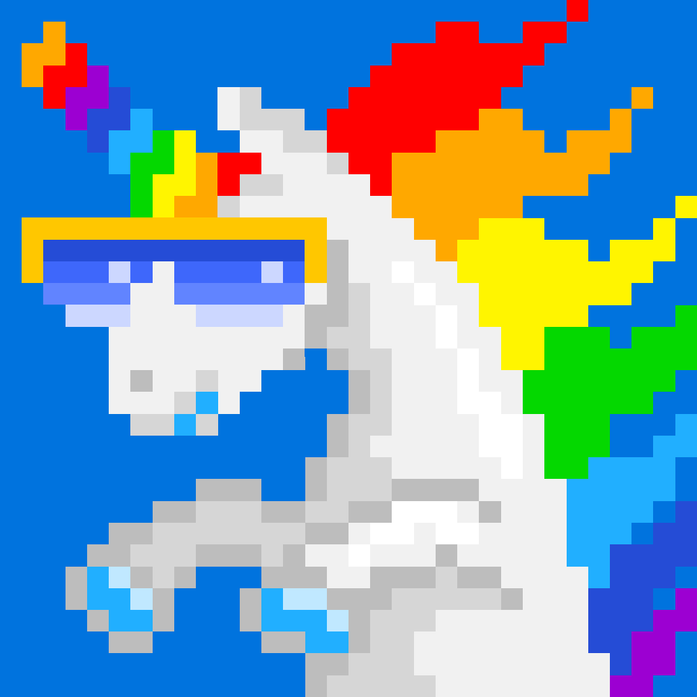 Unicorn #7988 static NFT preview