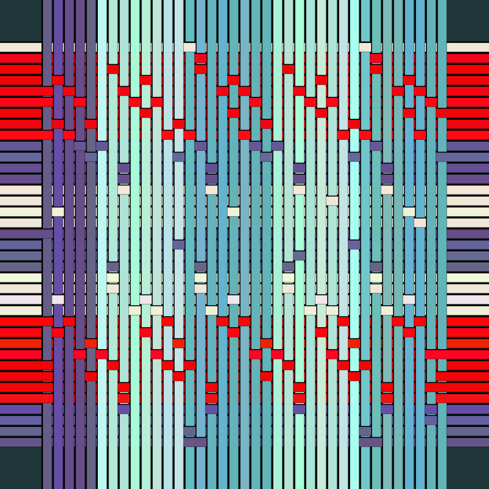 Textile Bacteria #254 static NFT preview