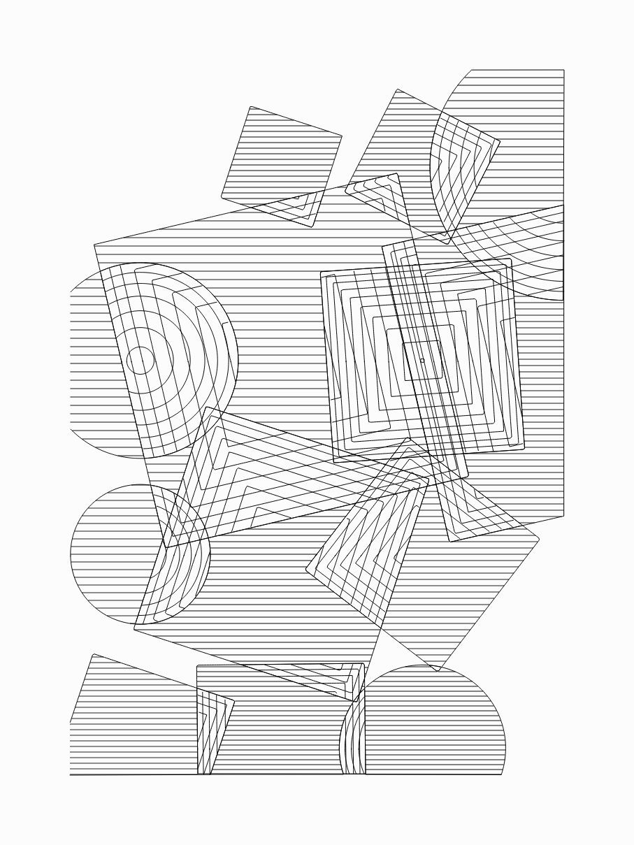 Entangled shapes #9 static token preview