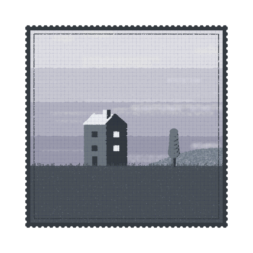 Lonely Village #78 static NFT preview