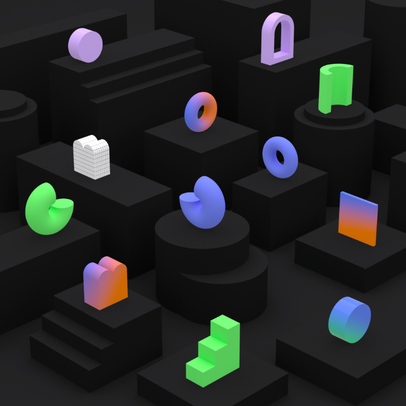 GEOMETRY GUBAHAN #22 static token preview