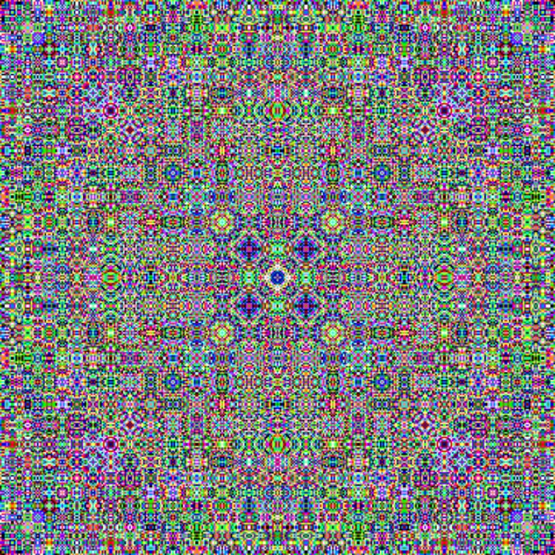 Kaleidoscopic Nexus #20 static token preview