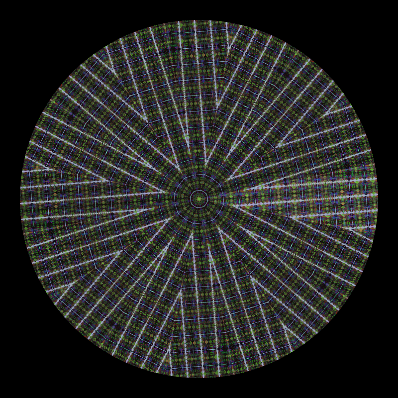 Binary kaleidoscope #156 static NFT preview