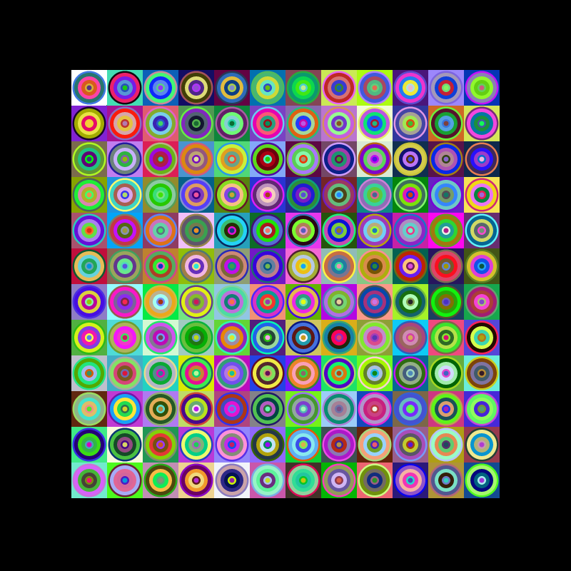Bulls Eye #89 static token preview