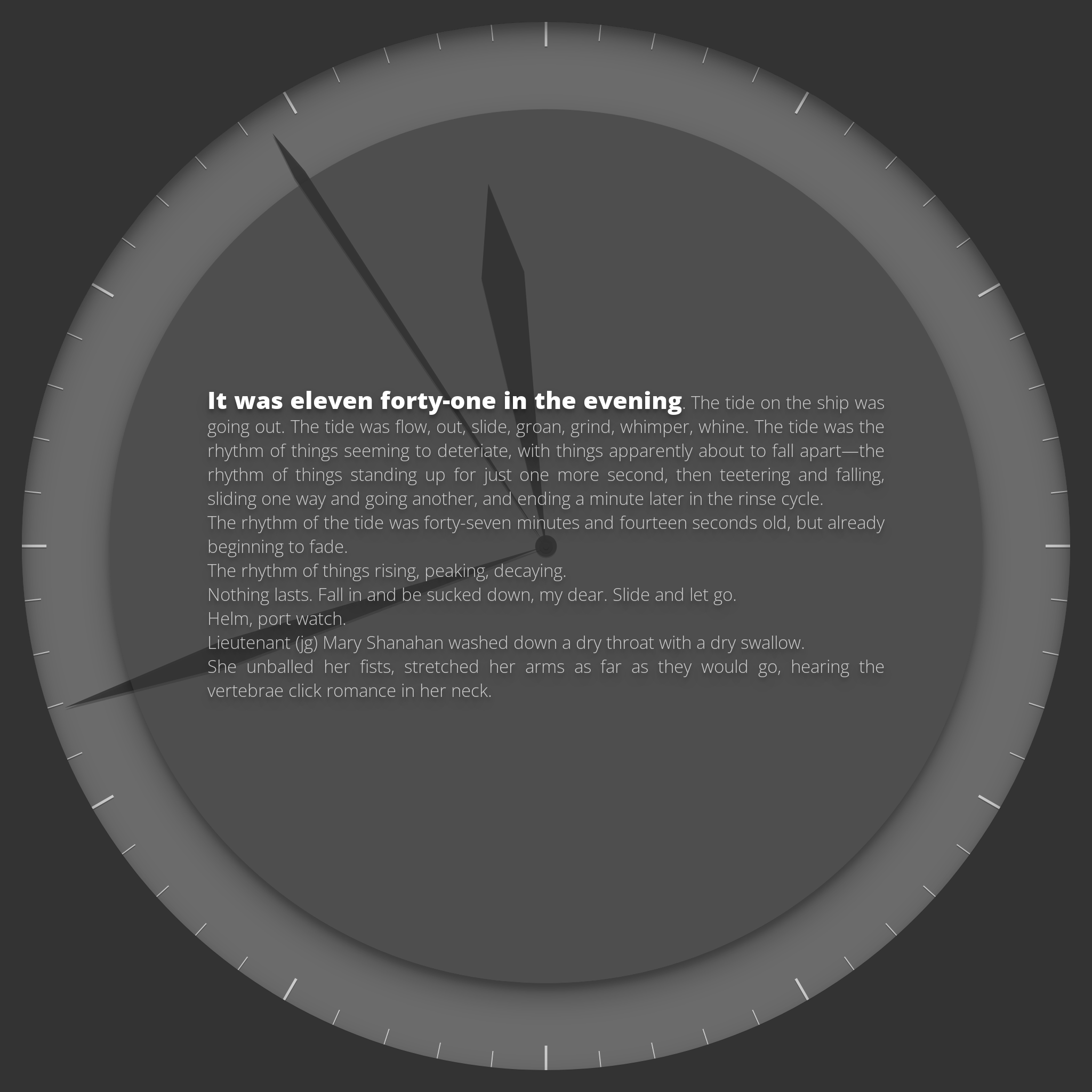A Watch #244 static NFT preview
