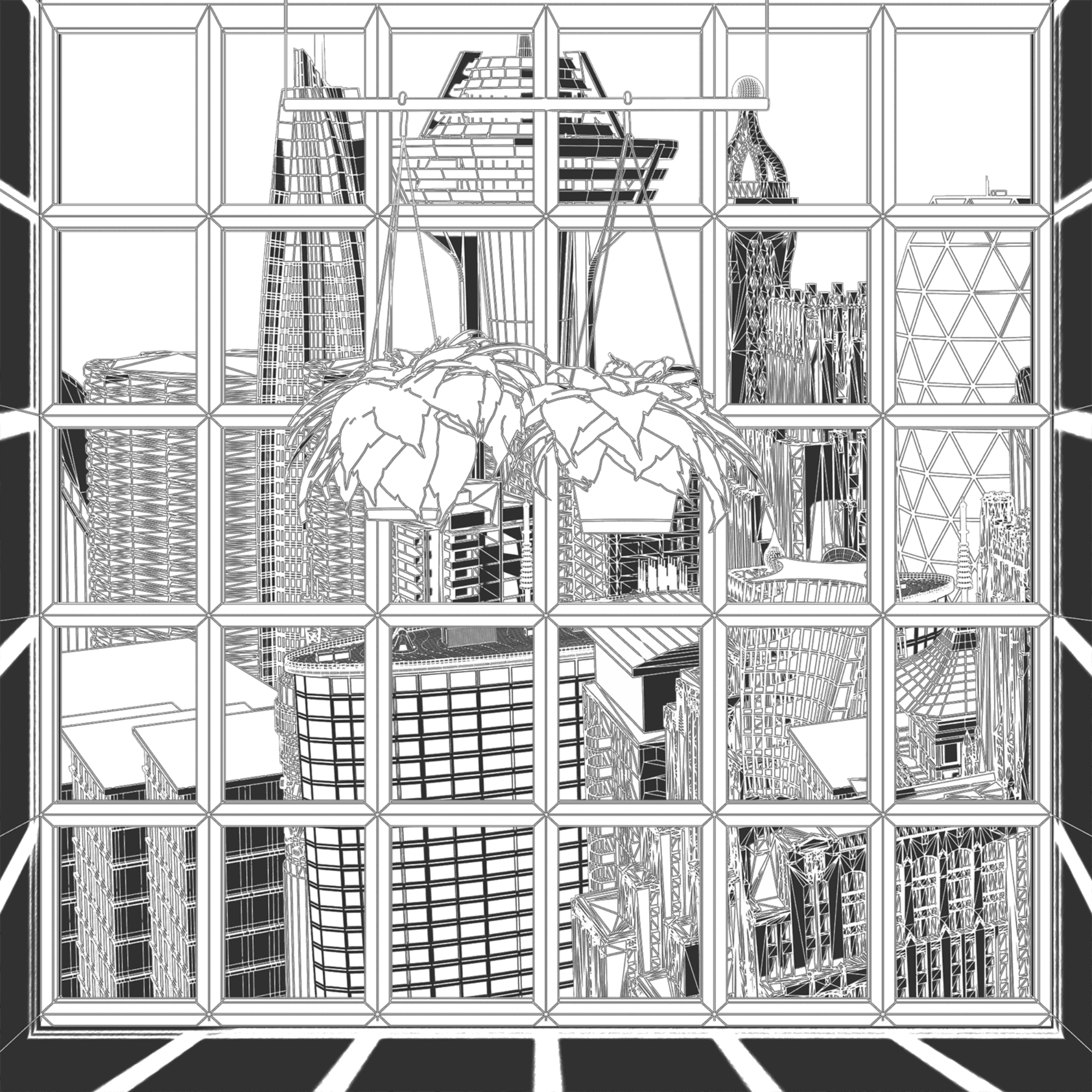 City View #385 static NFT preview