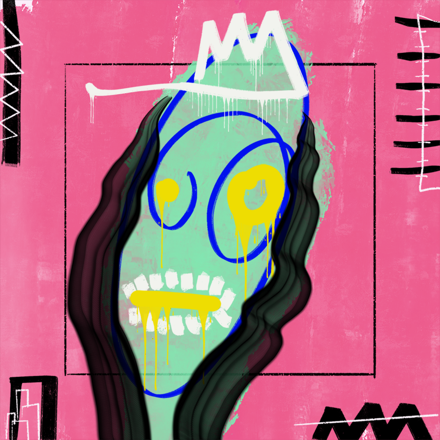 SCREAM HEADDS #34 static token preview