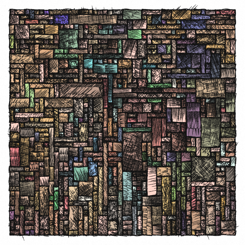 Shaded disassembly #134 static NFT preview