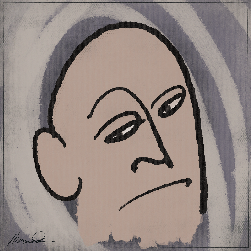 Bored Man #21 static NFT preview