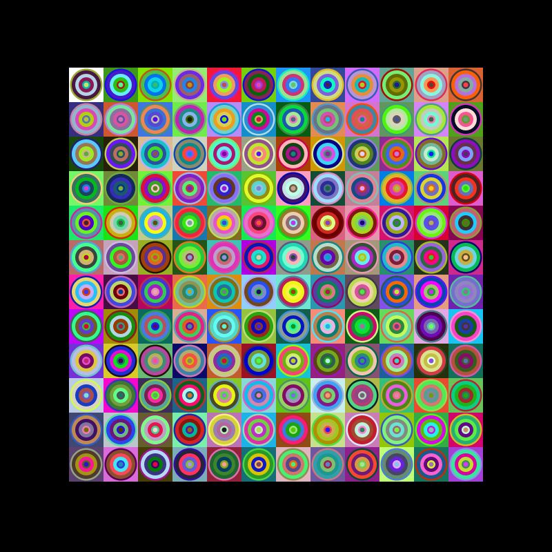 Bulls Eye #63 static token preview
