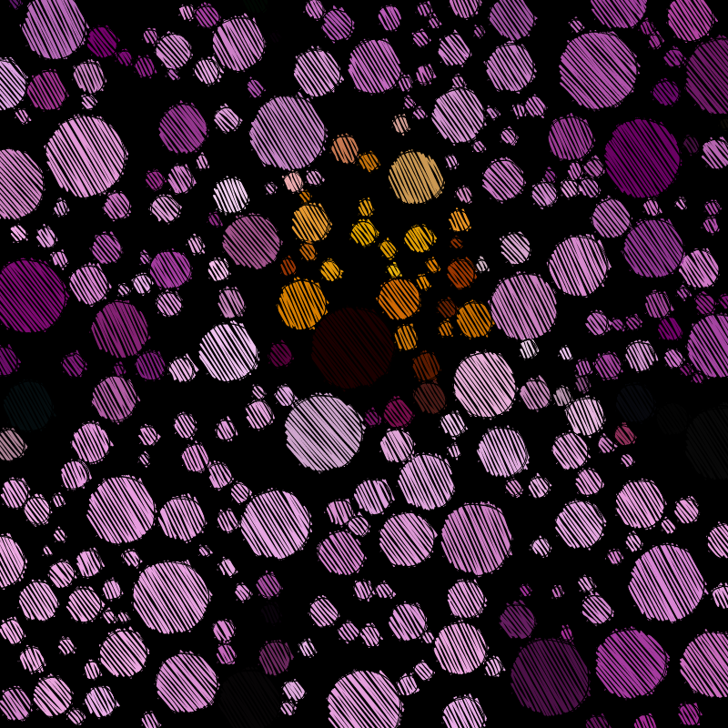 roughly packed flowers #6 static token preview
