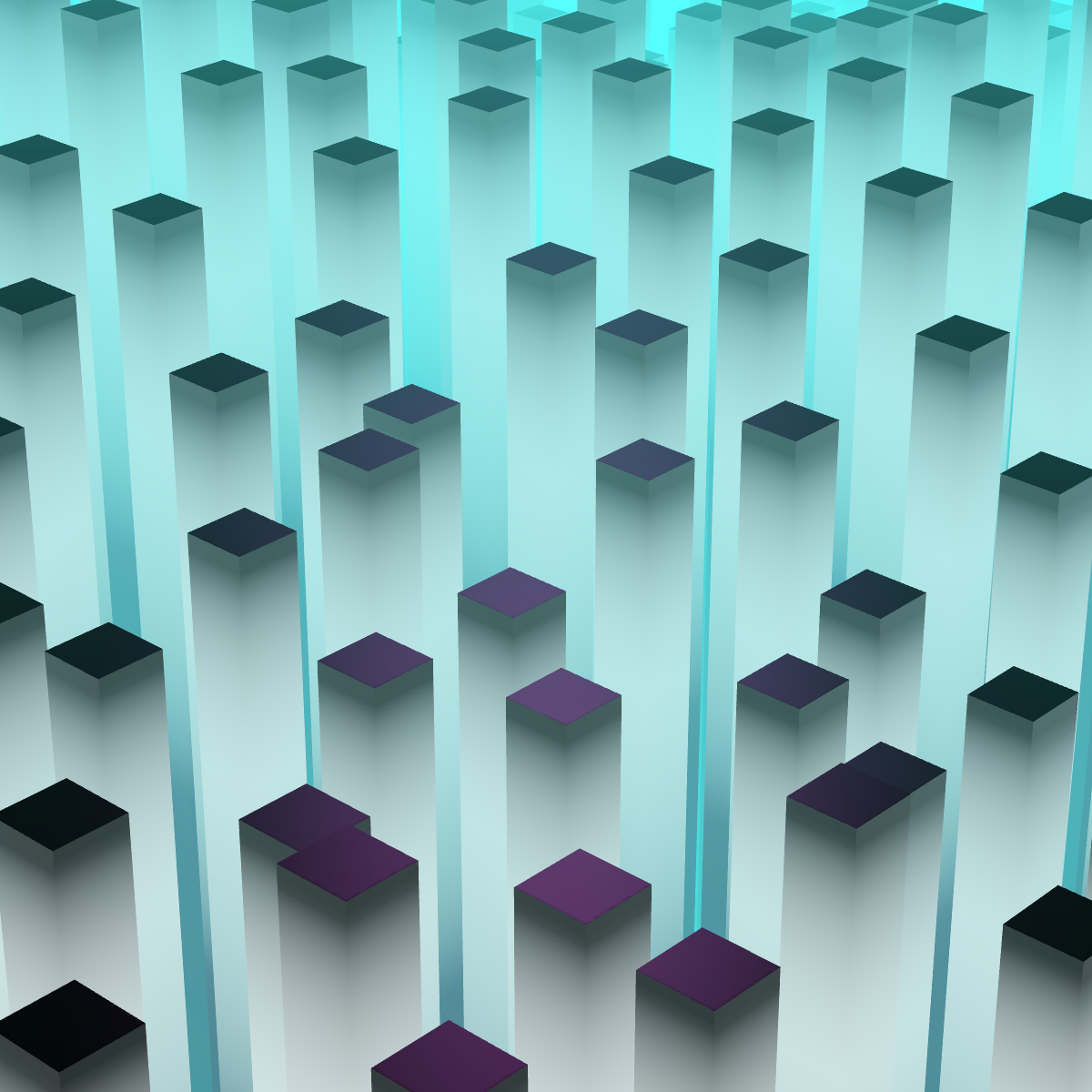 Sea of Monoliths #38 static NFT preview