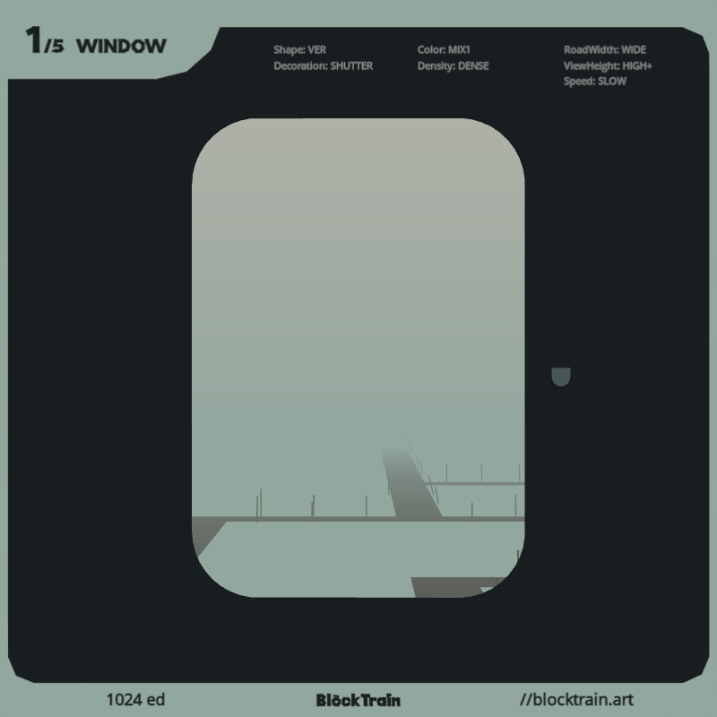 BlockTrain Window #145 static token preview