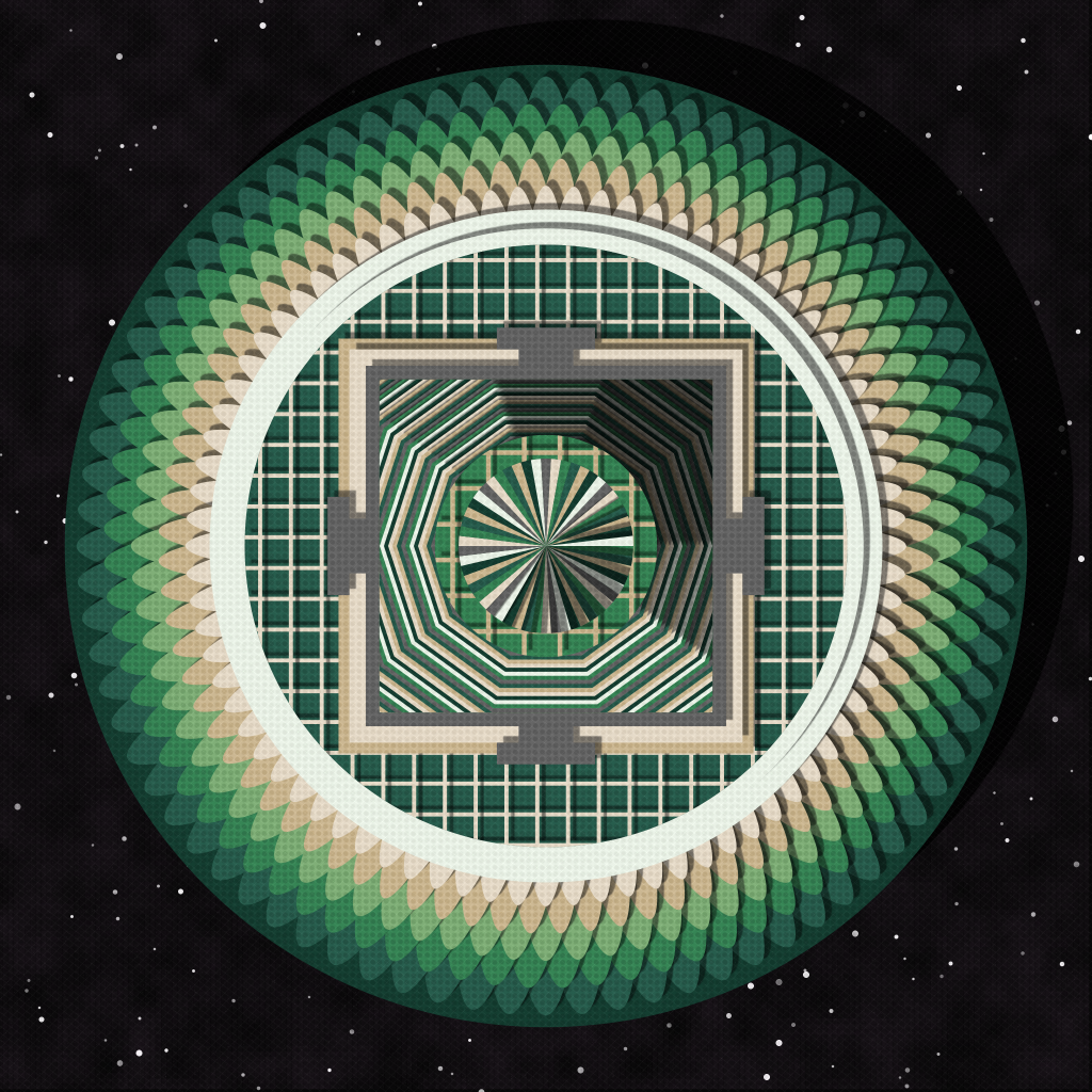 Paper Mandala #208 static token preview