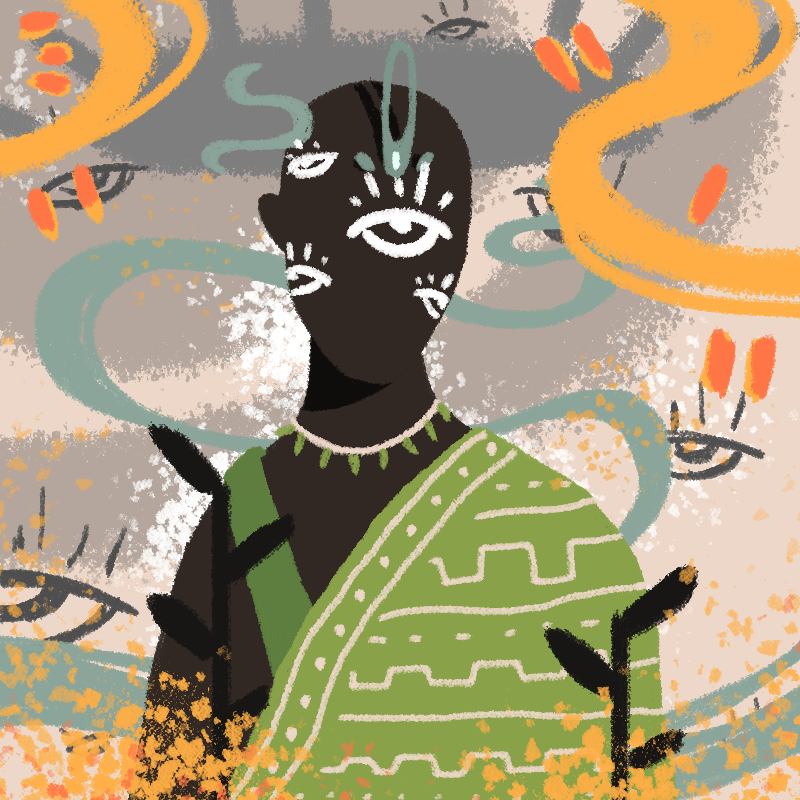 African Idols #78 static token preview
