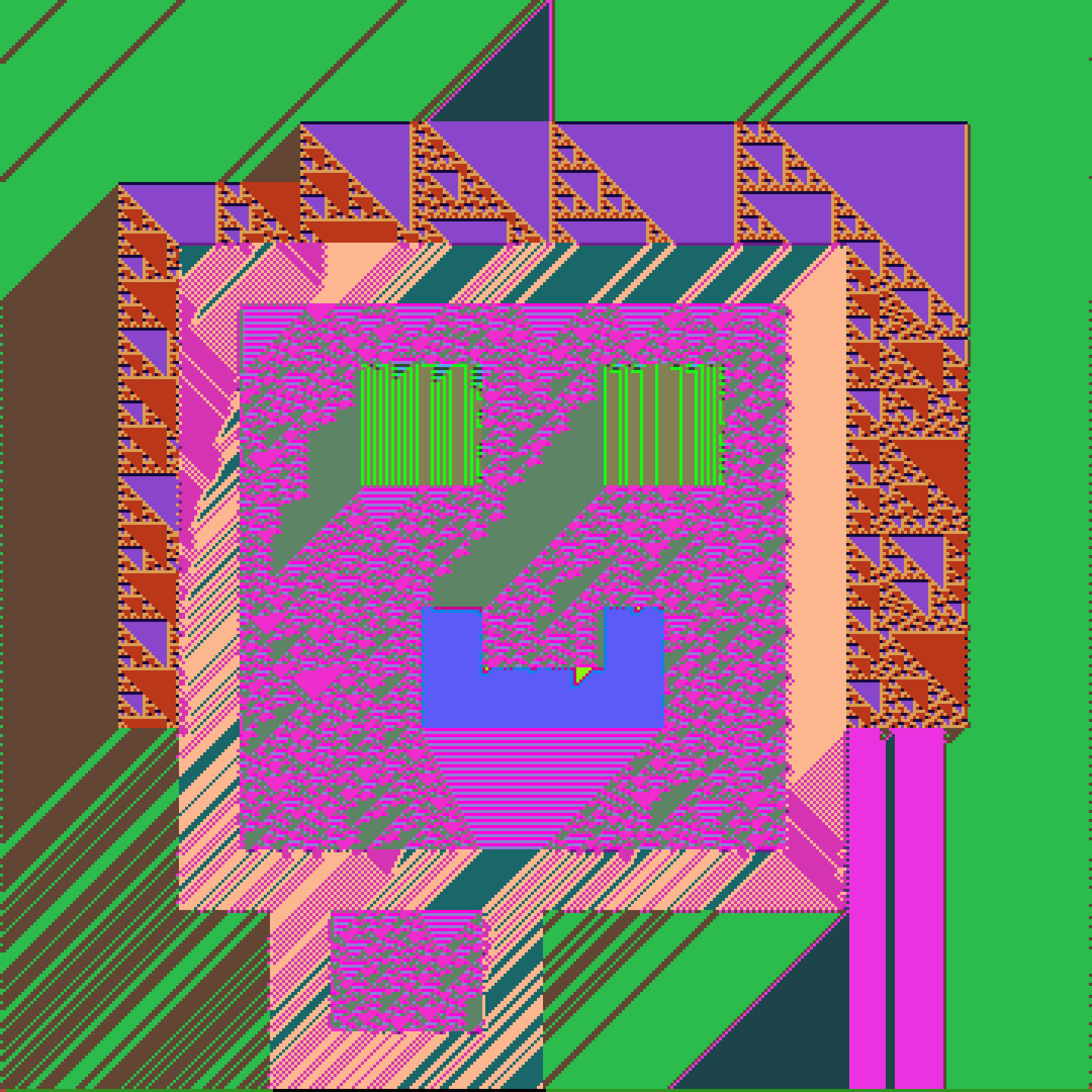AutomataPunk, The Masquerader #77 static NFT preview