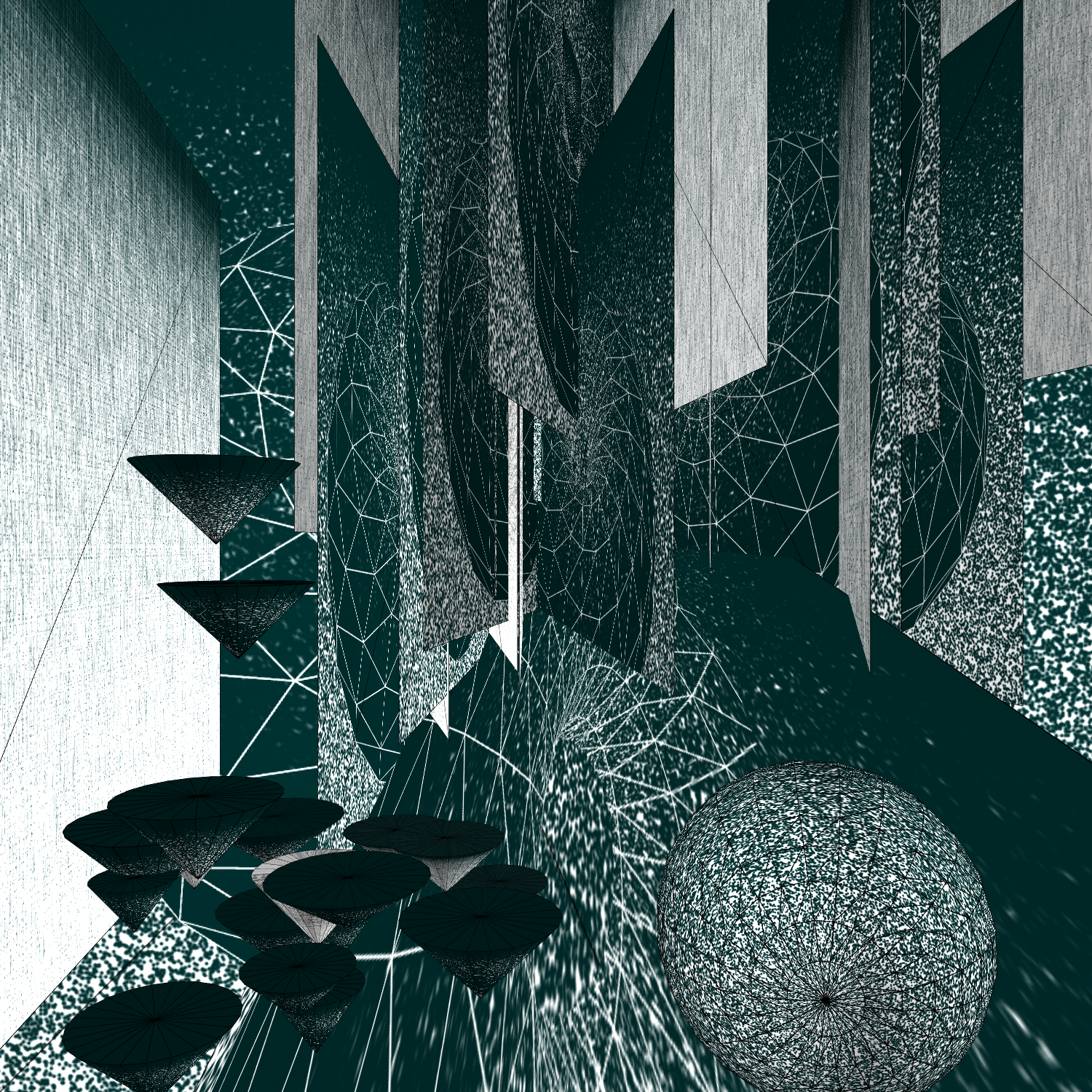 Lost in multidimensional planes #81 static NFT preview