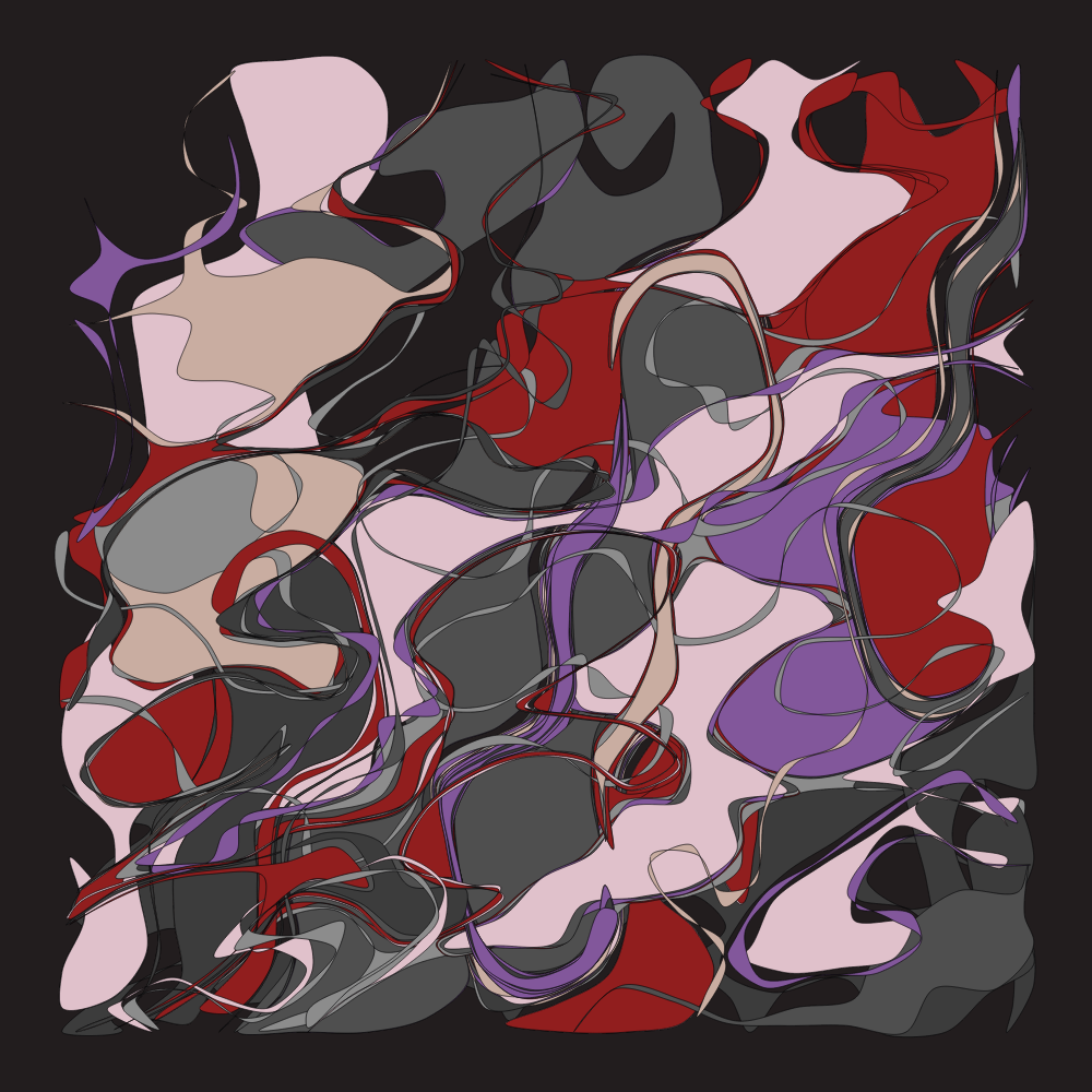 Geometric colorful shapes 3 #140 static NFT preview