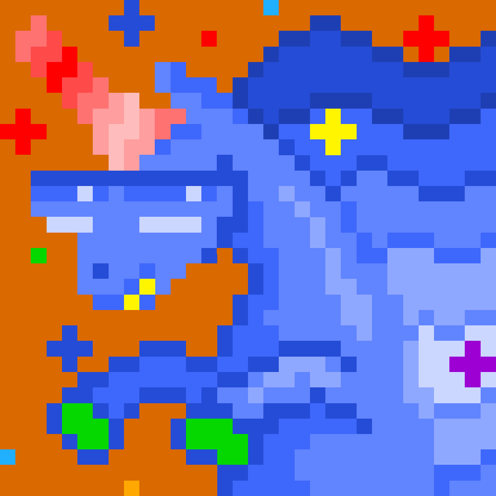 Unicorn #4992 static NFT preview