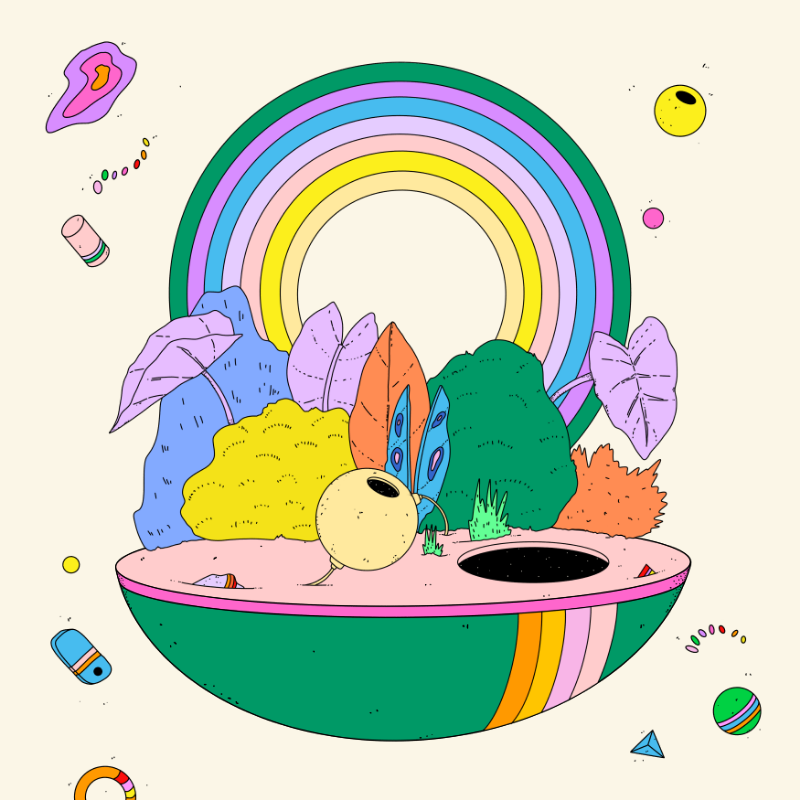 🌈🌴🪐 #188 static token preview