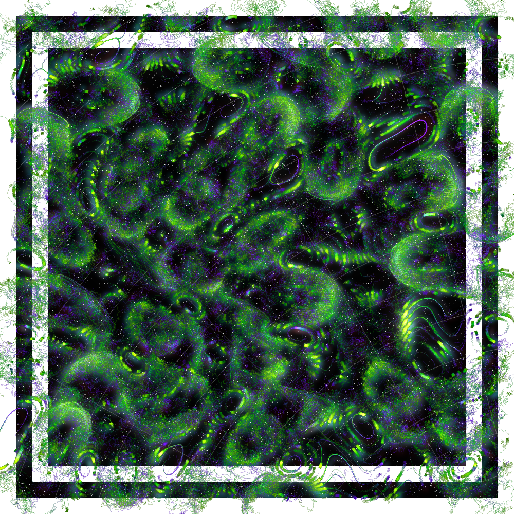 Floating points #40 static NFT preview
