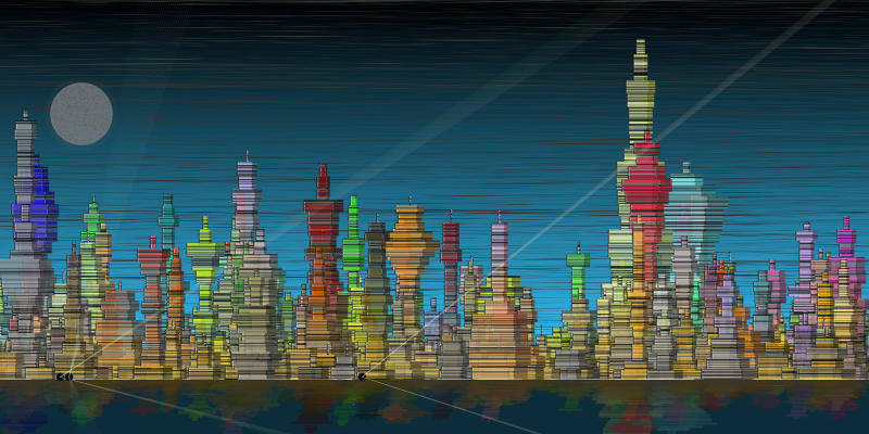 Fictional Cityscapes #118 static token preview