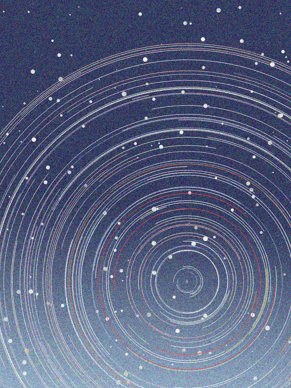 Starry Trail #88 static NFT preview