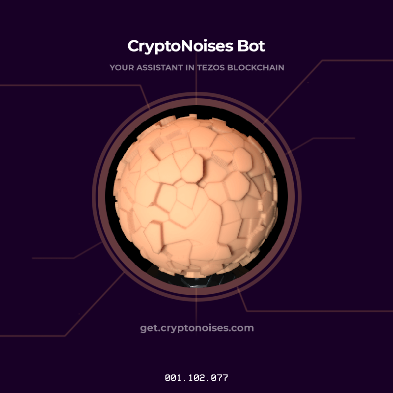 CryptoNoises.01 #174 static NFT preview