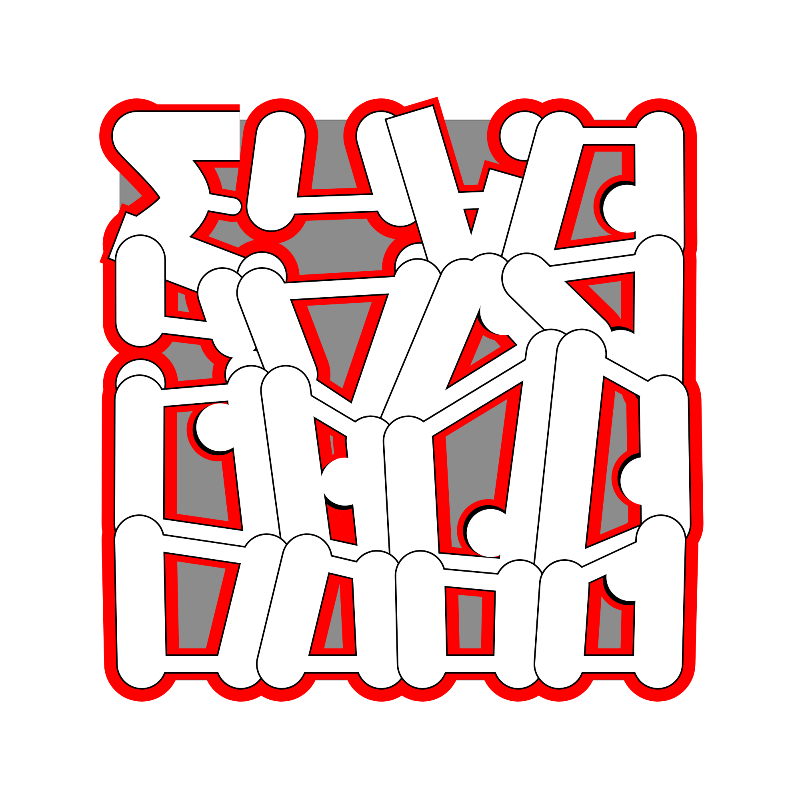"Alphabetic signs" -WHITE TEST- (Preview) #11 static token preview