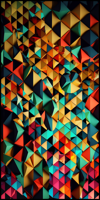 Trianglaze #6 static NFT preview