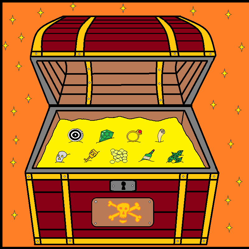 Treasure loot box #48 static token preview