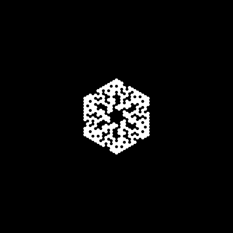 Snowflake #662 static NFT preview