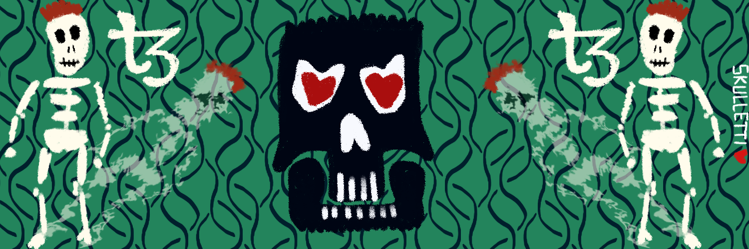 SKULLETTI TWITTER BANNER #32 static token preview