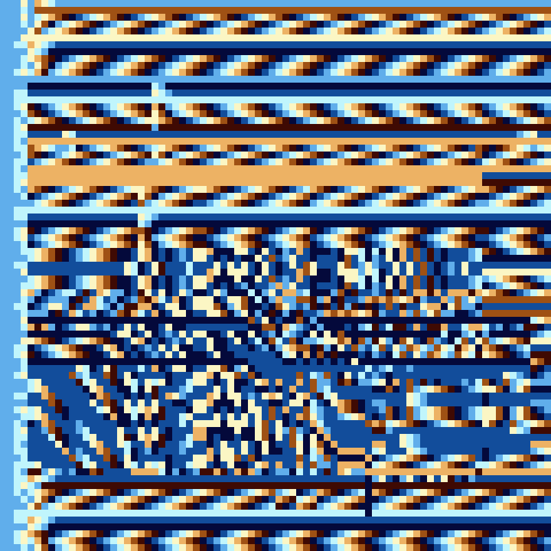 Mosaic #616 static NFT preview