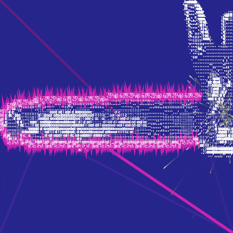 ascii trip saw #4 static token preview