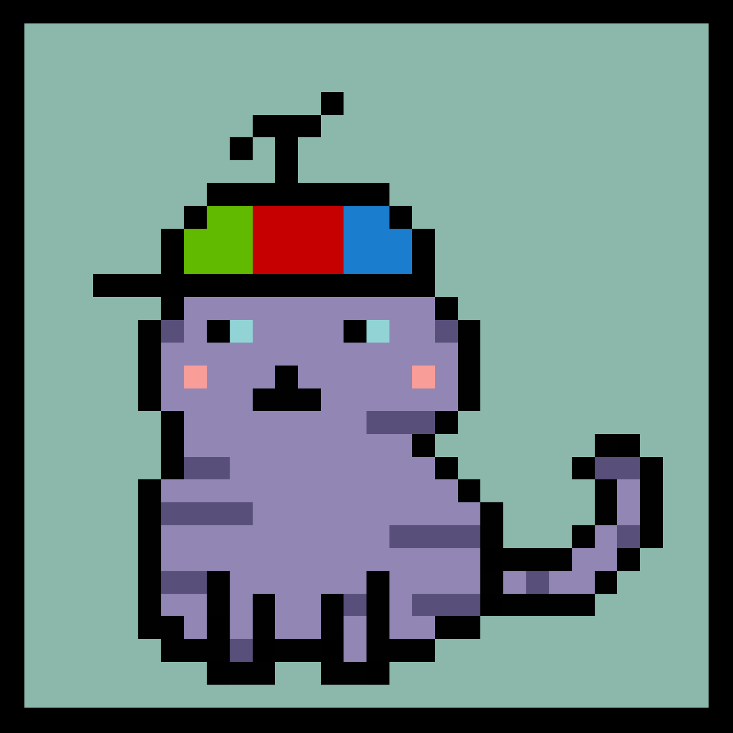 Lazy Kitties #54 static token preview