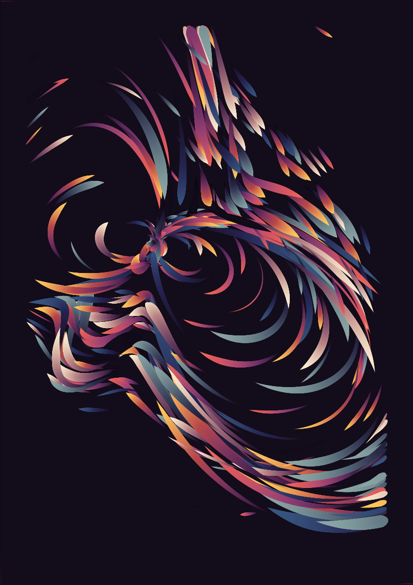 As Light As A Feather #84 static NFT preview