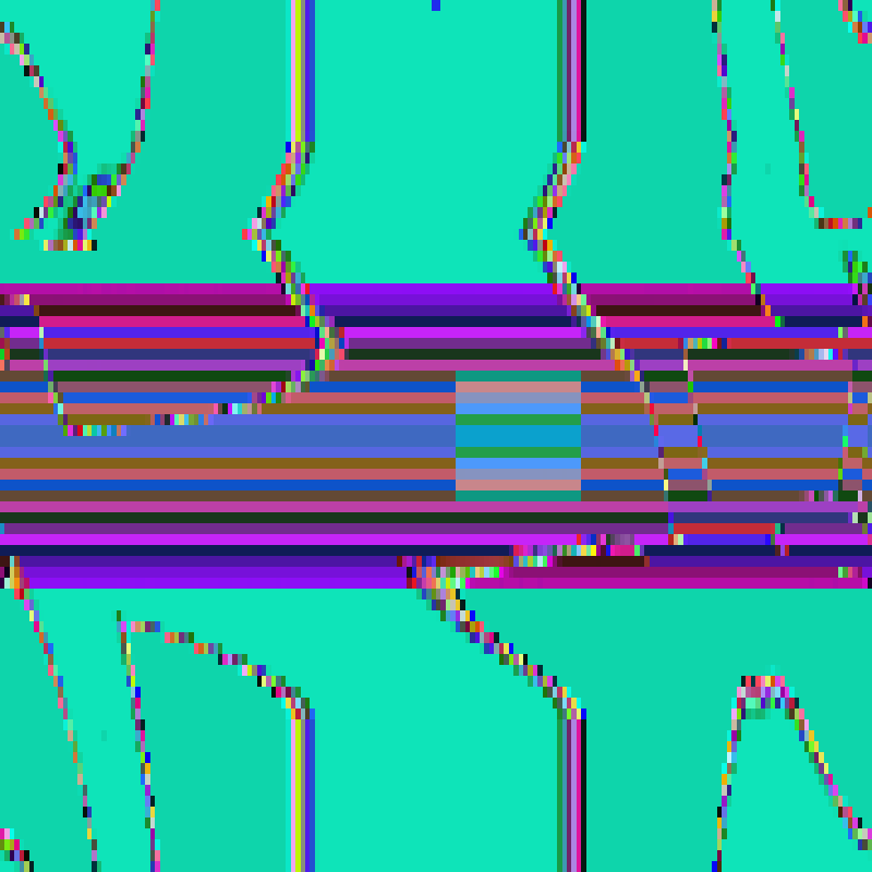 Pixel Flood #184 static NFT preview