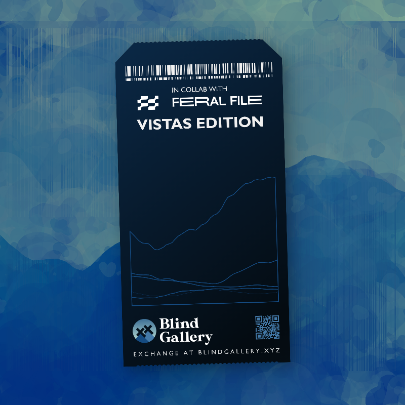 Blind Gallery Mint Pass (Vistas Edition) #301 static token preview