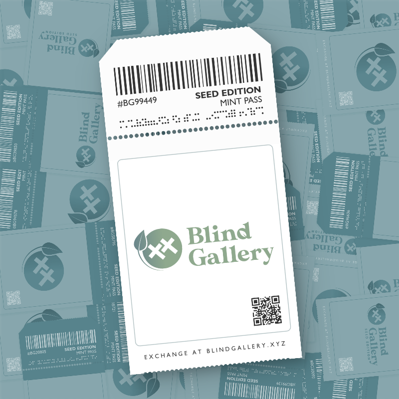 Blind Gallery Mint Pass (Seed Edition) #252 static NFT preview