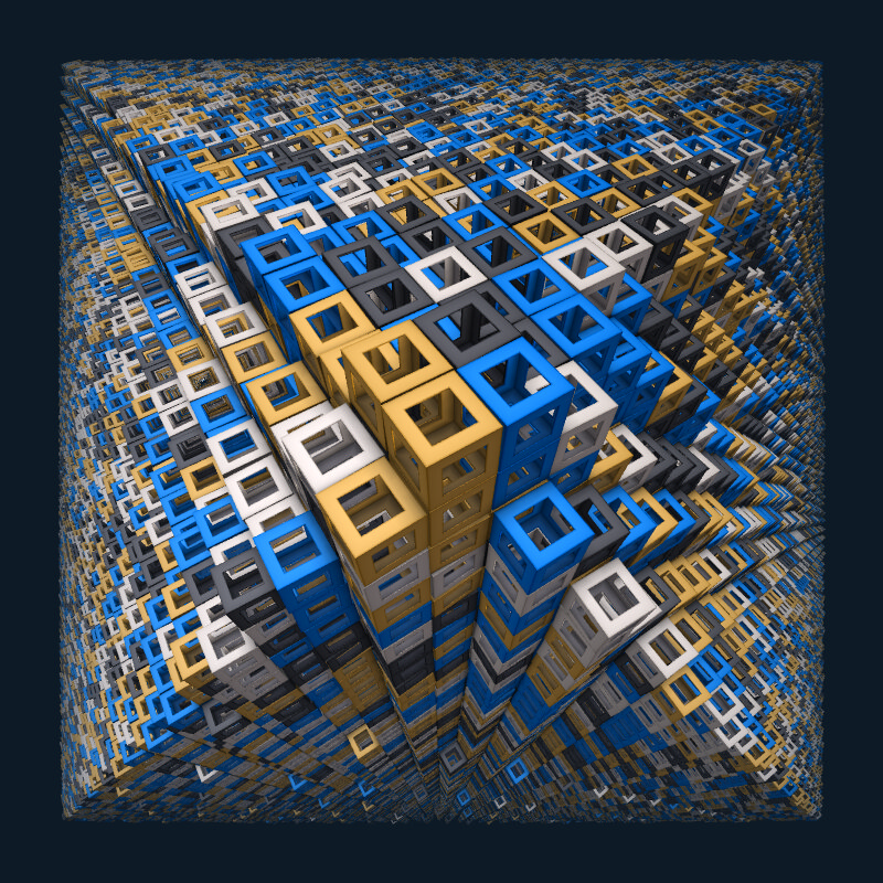 Frusted Cubes #41 static token preview