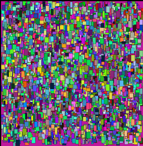 Chaos of colors #34 static NFT preview
