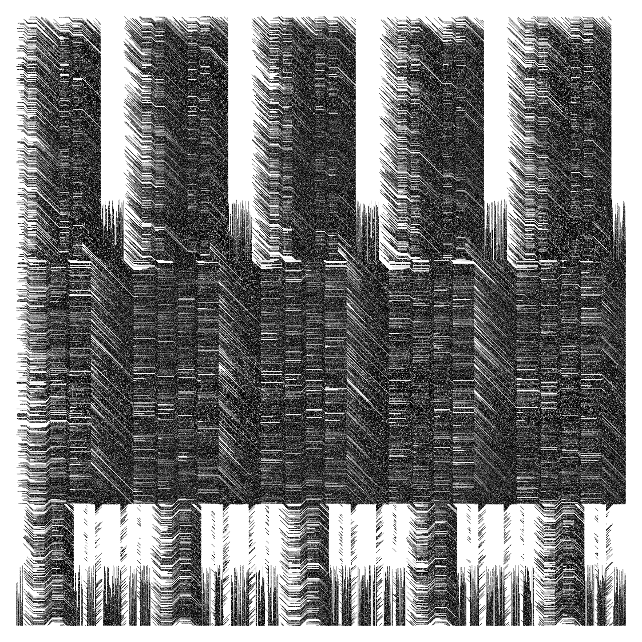 Charcoal Brutalism #151 static NFT preview